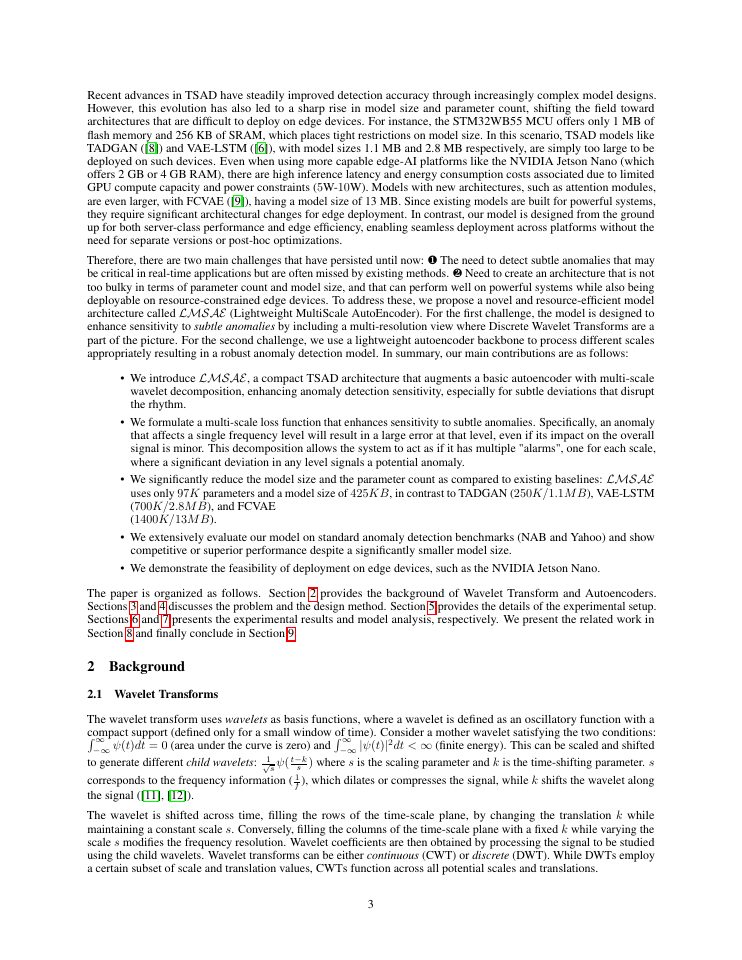 Page 3 of Lightweight Multi-Scale Anomaly Detection for Resource-Constrained Edge Devices