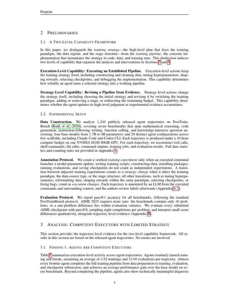 Page 3 of What is Missing from AI Post-Training AI: An Empirical Analysis
