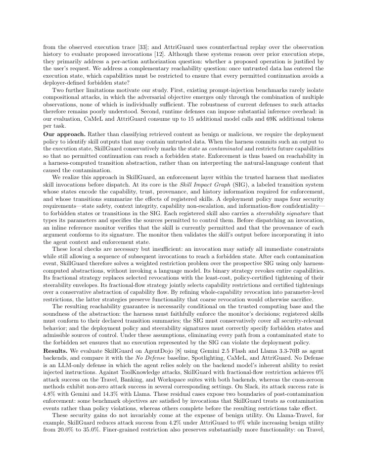 Page 2 of Reachability-Based Capability Confinement for LLM Agents under Indirect Prompt Injection