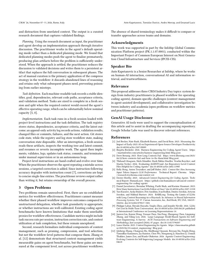 Page 2 of A Phased Workflow for Operating LLM-Based Coding Agents