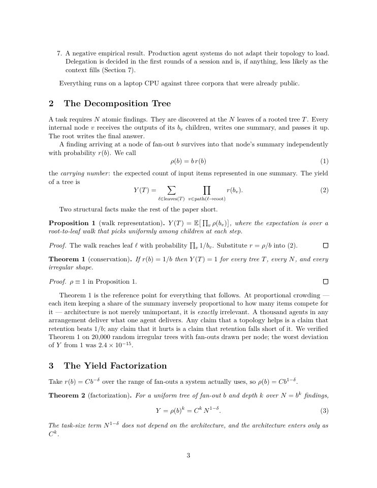 Page 3 of Decomposition Buys Integrity, Not Yield
