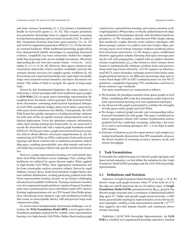 Page 2 of WFM: Wiki Foundation Model for Complex Agentic Reasoning