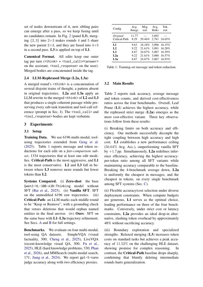 Page 3 of Dependency-Aware Trajectory Refinement for Efficient Multi-Turn Agent Fine-Tuning