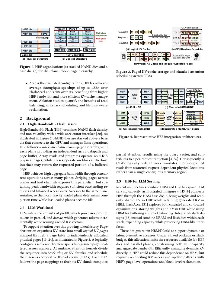 Page 3 of HBFlex: A Flexible Memory System for Bridging Fine-Grained LLM States and Coarse-Grained HBF Parallel Execution