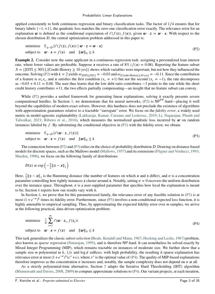 Page 3 of Probabilistic Linear Explanations
