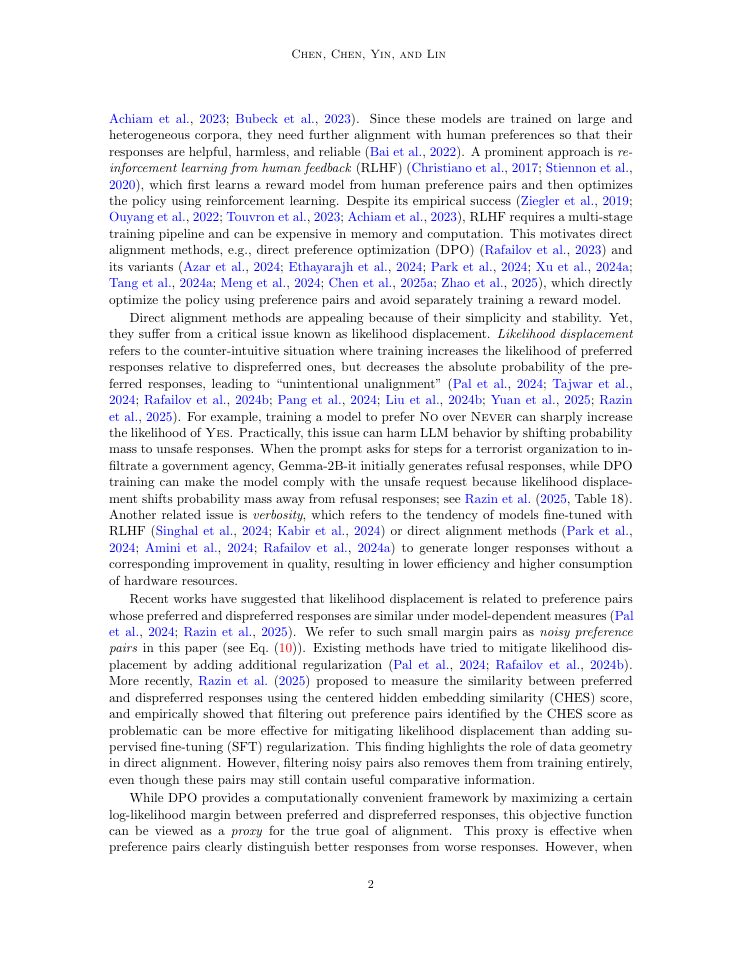 Page 2 of A Zeroth-Order Paradigm for LLM Preference Alignment