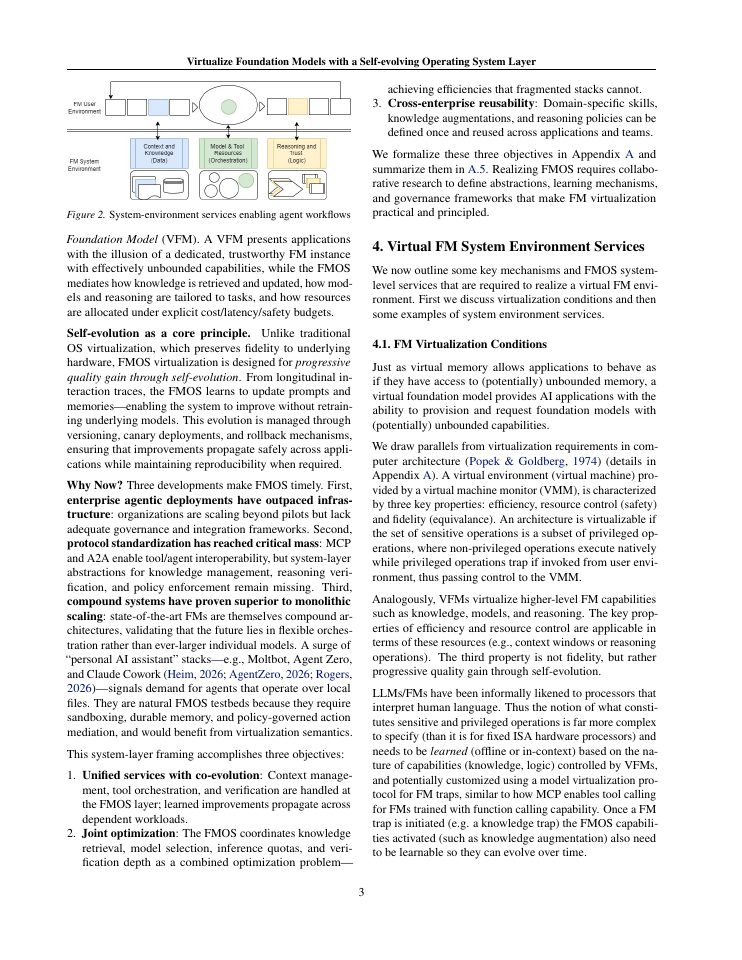 Page 3 of Position: It is Time to Virtualize Foundation Models with a Self-evolving Operating System Layer