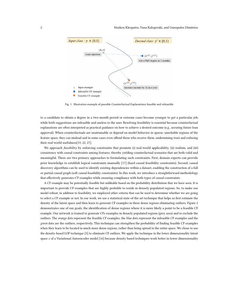 Page 2 of FCx: An algorithm for finding Feasible Counterfactual Explanations