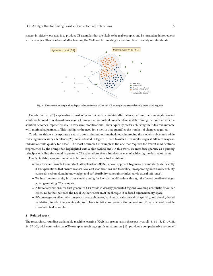 Page 3 of FCx: An algorithm for finding Feasible Counterfactual Explanations