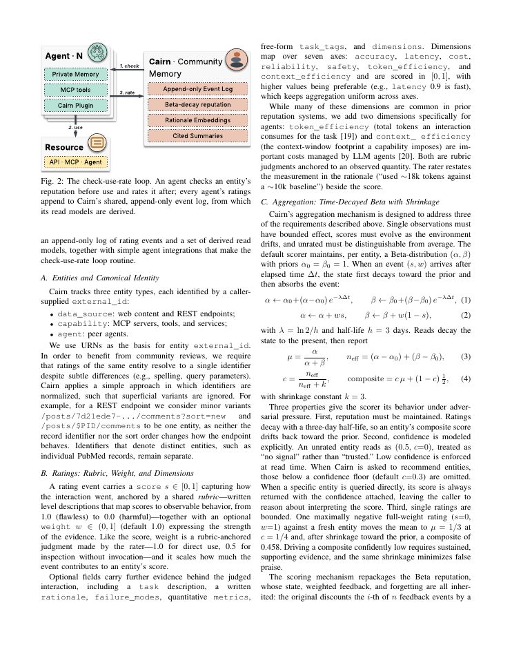 Page 3 of Reputation as Community Memory for the Agentic Web