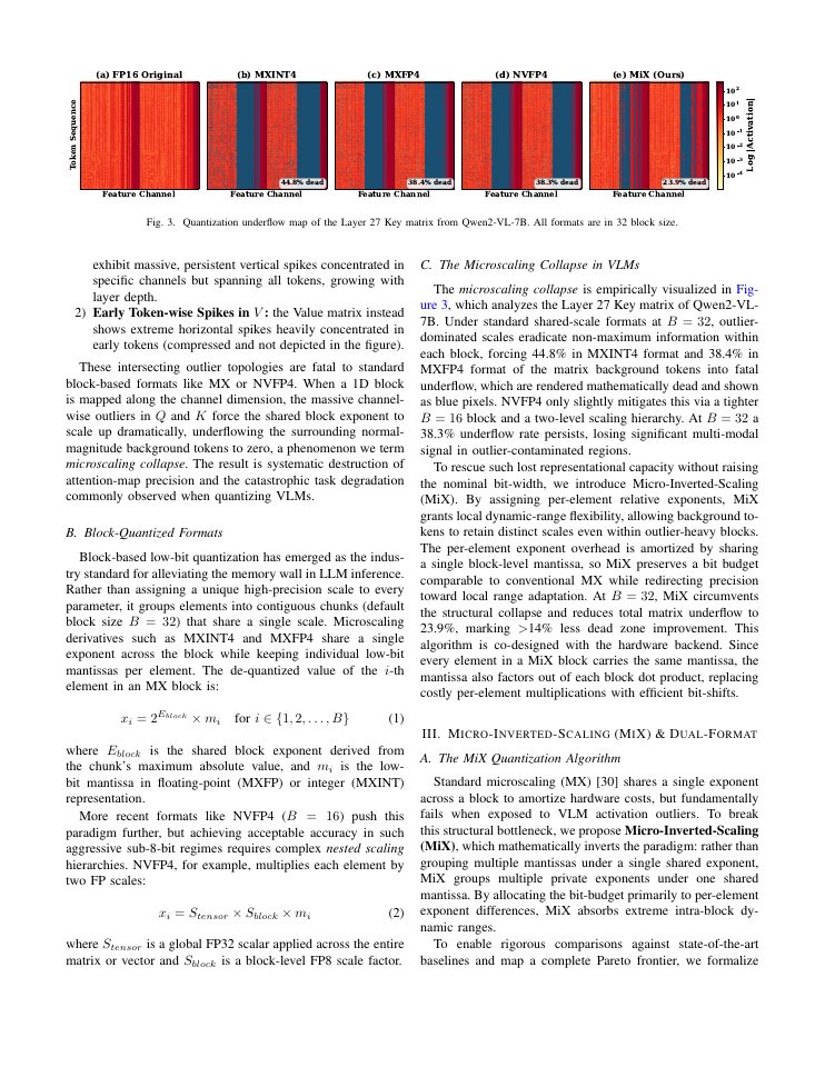 Page 3 of MiX: Micro-Inverted-Scaling for End-to-End Low-Bit Vision-Language Model Acceleration