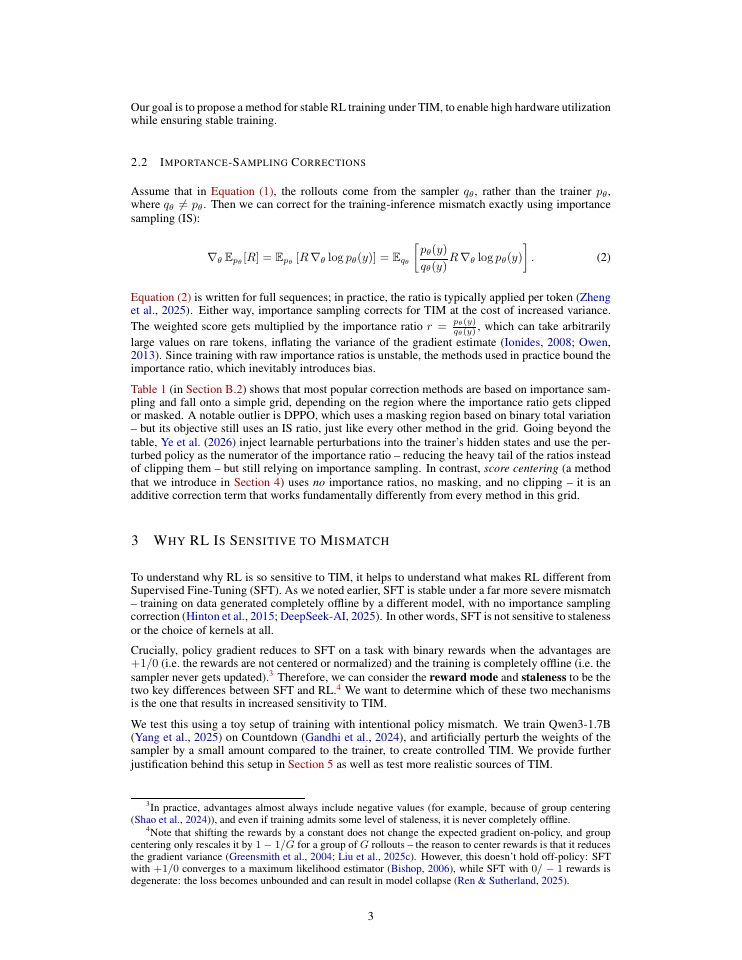 Page 3 of Score Centering Stabilizes Off-policy Reinforcement Learning