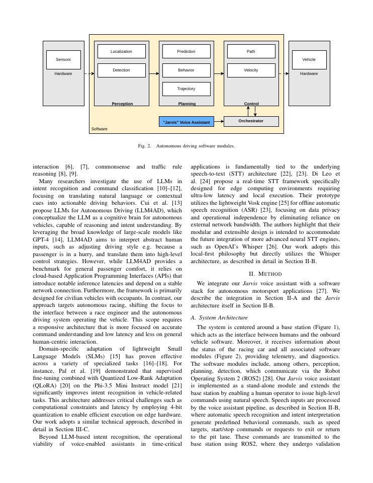 Page 2 of Talk to Me, Jarvis: An Open-Source Edge-Deployable Voice Assistant Framework for Autonomous Racecars