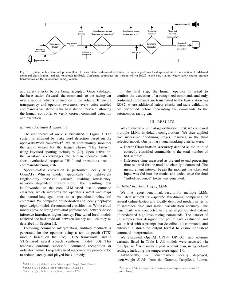 Page 3 of Talk to Me, Jarvis: An Open-Source Edge-Deployable Voice Assistant Framework for Autonomous Racecars