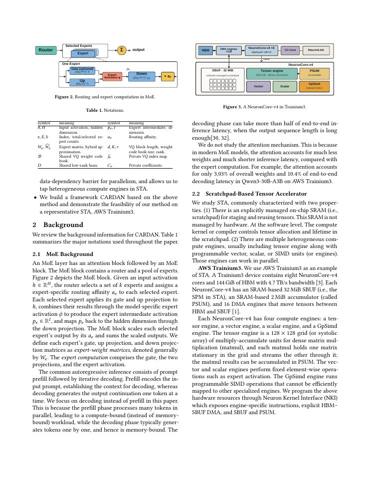 Page 3 of A Multi-Engine Dataflow for MoE Decoding on Scratchpad-Based Tensor Accelerators