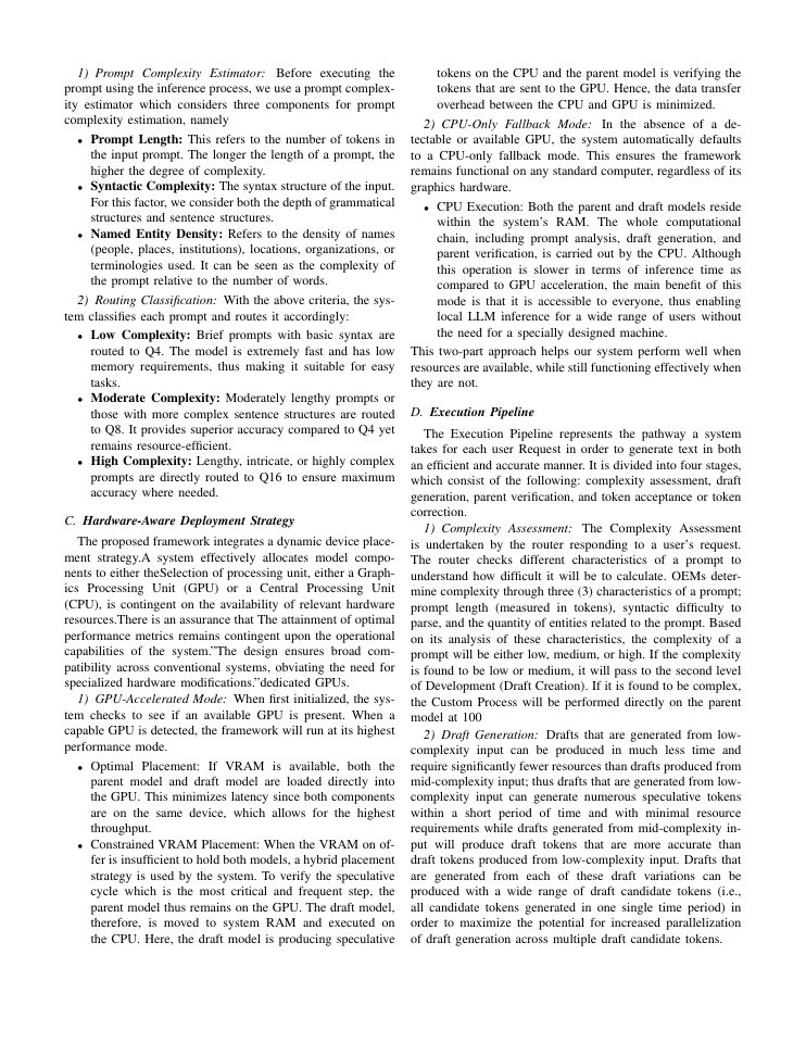 Page 3 of SpecQuant: Speculative Decoding with Multi-Parent Quantization for Adaptive LLM Inference