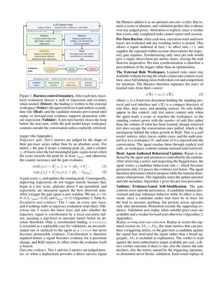 Page 3 of Self-Healing Harness for Runtime Oversight of Agent Self-Modification