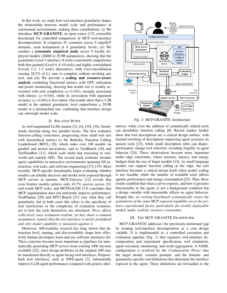Page 2 of MCP-GRANITE Benchmark: GRANularity Interface TEsting for MCP-Based LLM Agents