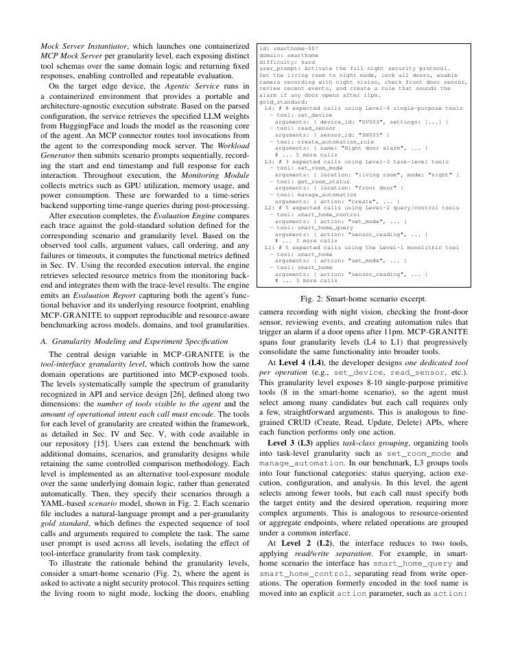 Page 3 of MCP-GRANITE Benchmark: GRANularity Interface TEsting for MCP-Based LLM Agents