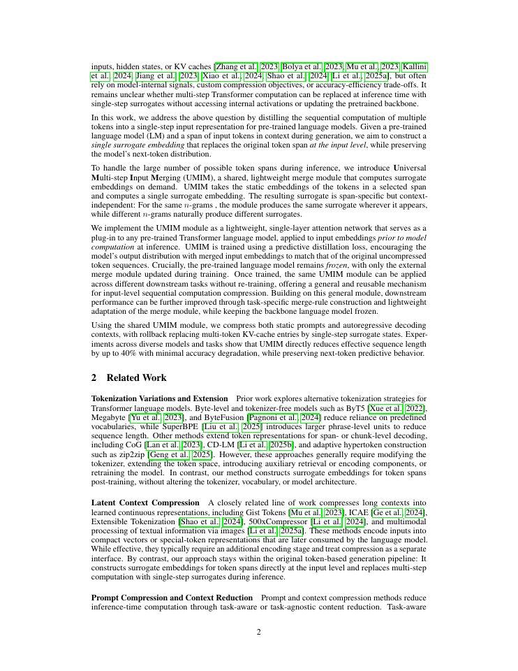 Page 2 of Distilling Sequential Computation in Transformer Language Models