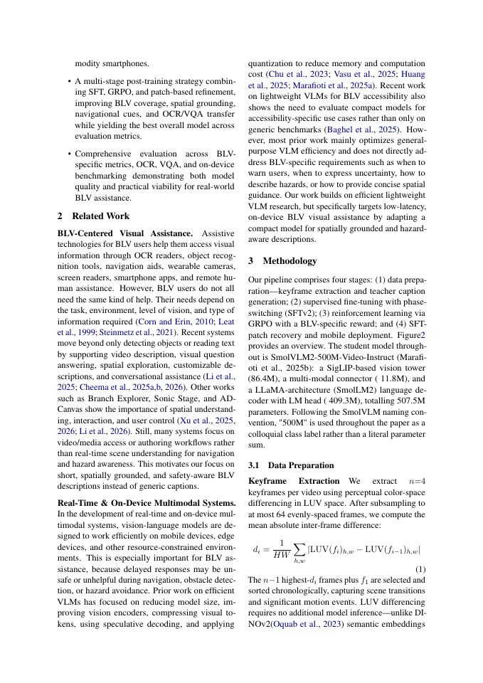 Page 3 of Small yet Assistive: Spatially-Aware Post-Training for Low Vision