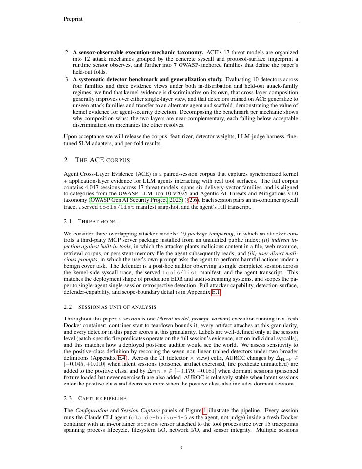 Page 3 of On the Effectiveness of Kernel-Level Evidence for Agent Security