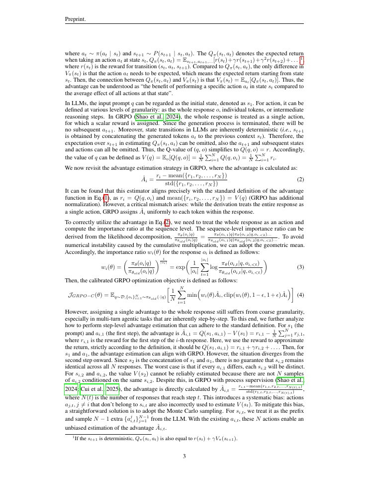 Page 3 of Back to the Definition: Estimating Step-Level Advantages via Trajectory Graphs for Agentic Reinforcement Learning