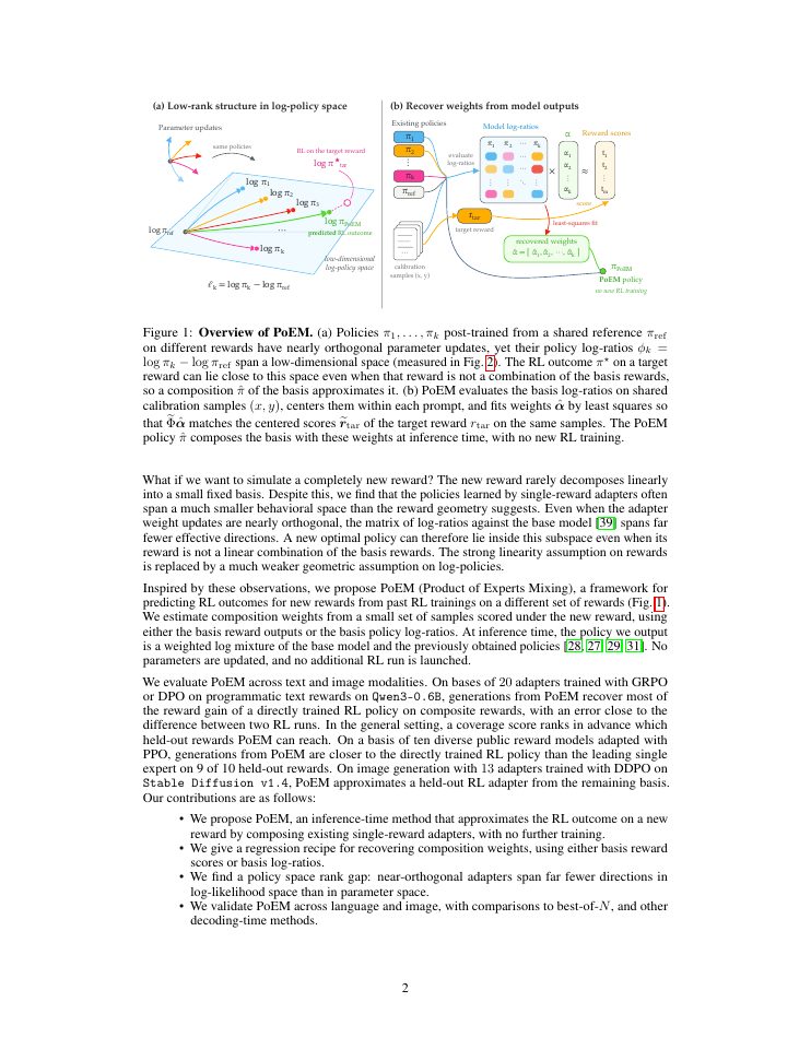 Page 2 of PoEM: Predicting RL Outcomes from Existing Policies