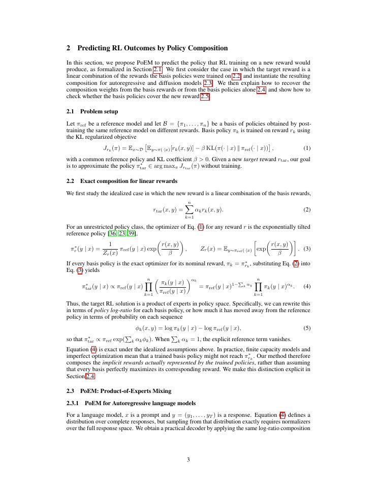 Page 3 of PoEM: Predicting RL Outcomes from Existing Policies