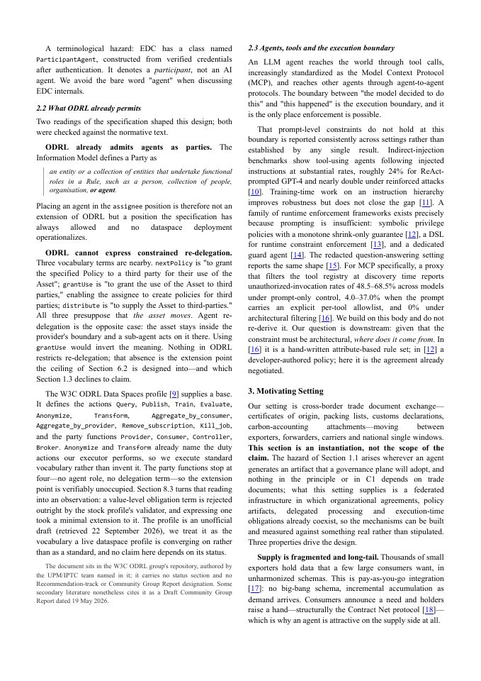 Page 3 of Subjects, Not Authors: The Authorship Hazard in Agentic Dataspaces