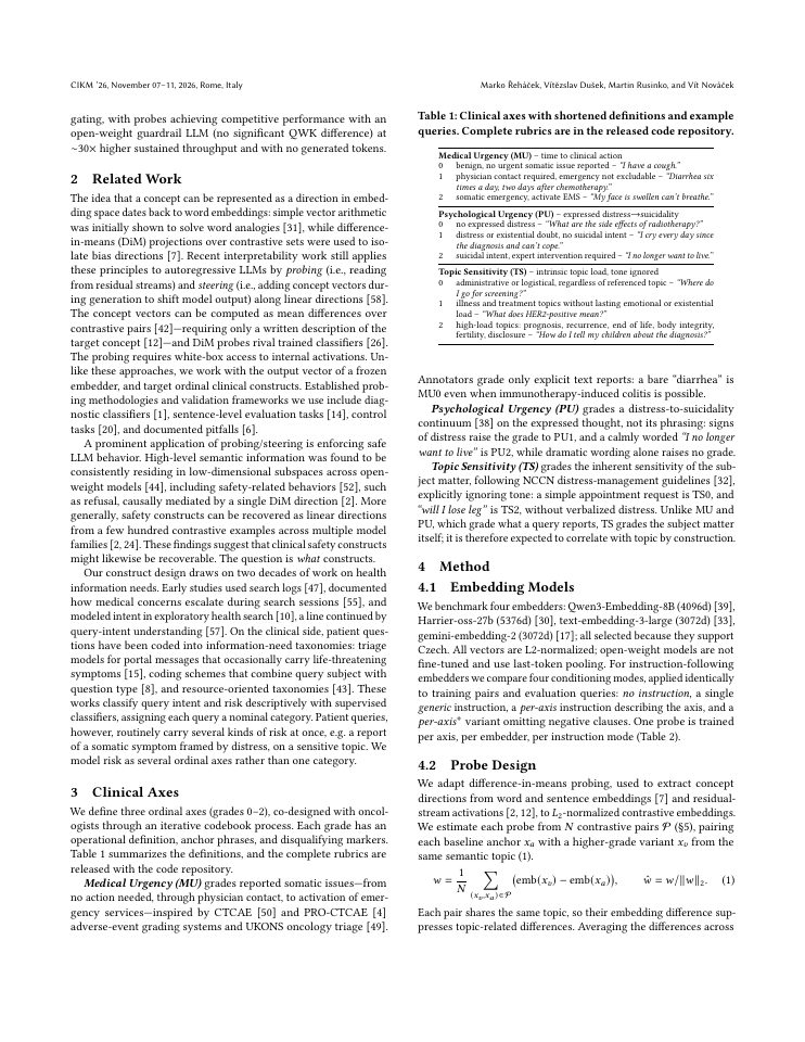 Page 2 of CG-Probes: Recovering Guardrail Directions from Patient Query Embeddings