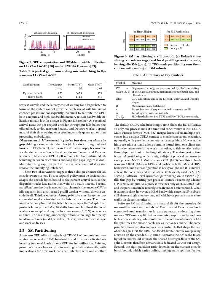 Page 3 of EAServe: Encode-Aware Disaggregated Serving for Multimodal Large Language Models