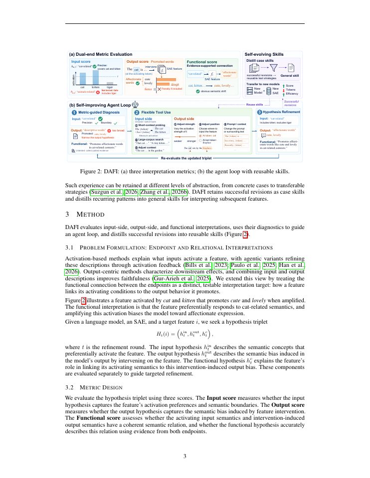 Page 3 of From Input to Output: A Flexible Agent for Dual-End Interpretation of Sparse Autoencoder Features