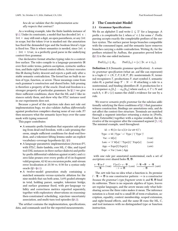 Page 2 of Semantic Prefix Oracles for LLM Decoding: Contracts and Differential Validation