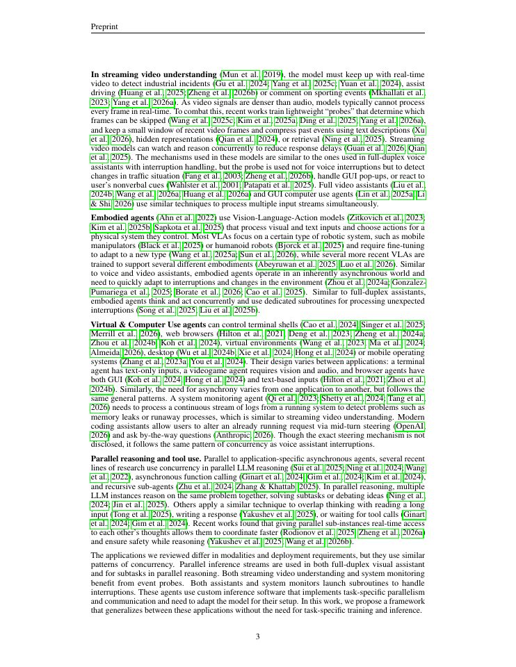 Page 3 of LLMs are General Asynchronous Agents