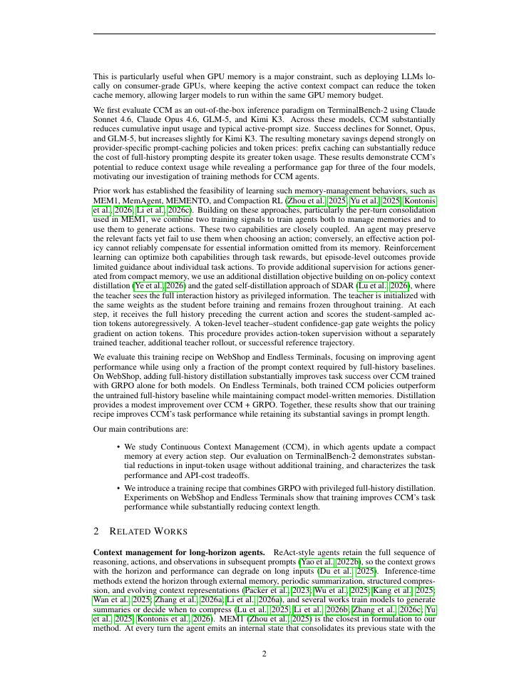 Page 2 of Continuous Context Management