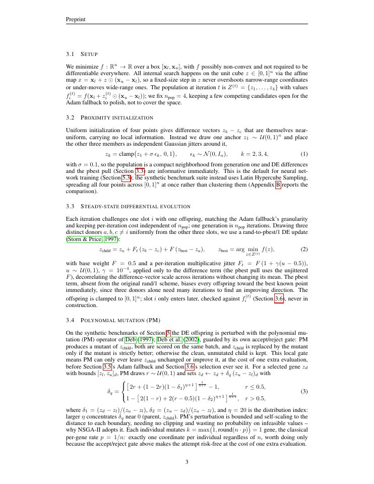 Page 3 of EvE: An Alternate Optimizer to Adam