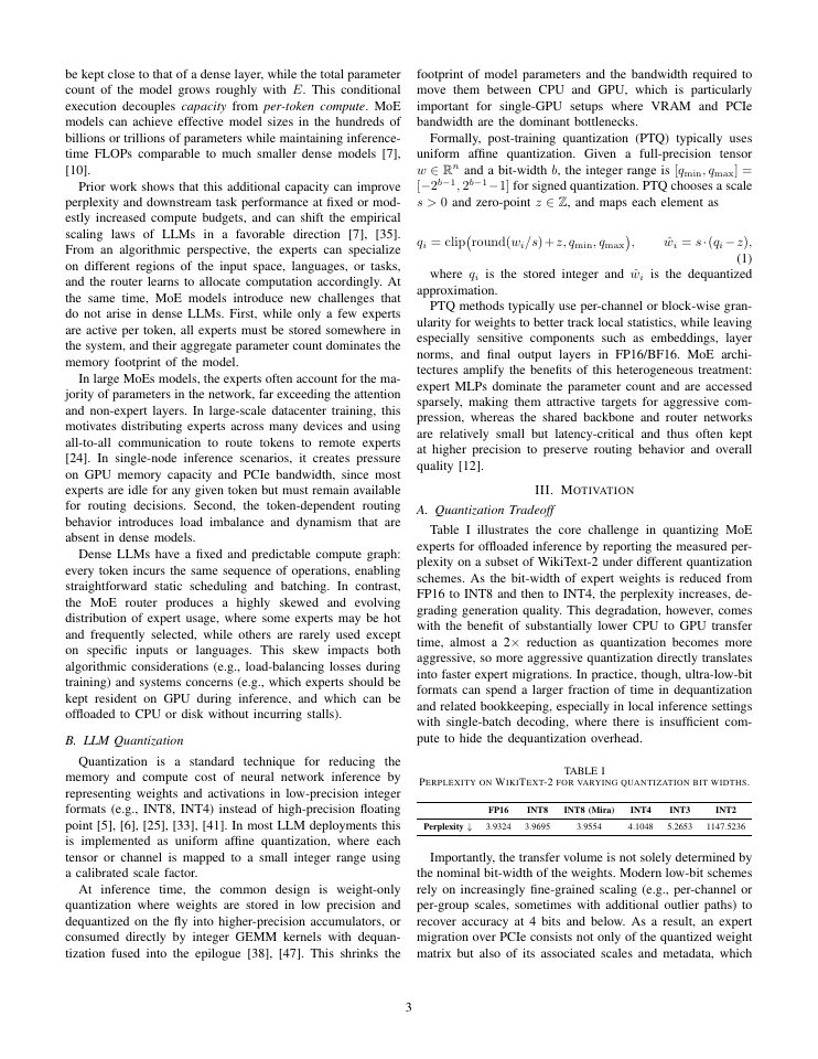 Page 3 of Mira: Memory-Efficient MoE Inference Using Adaptive Caching and Predictive Expert Staging