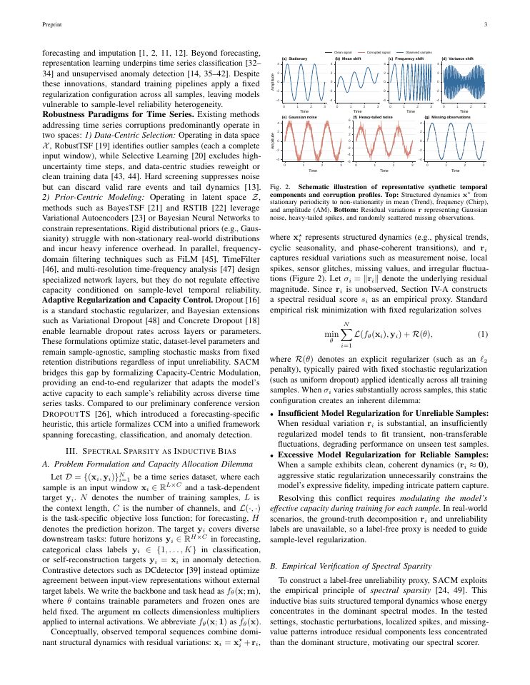 Page 3 of Towards Robust Time Series Learning via Capacity-Centric Modulation