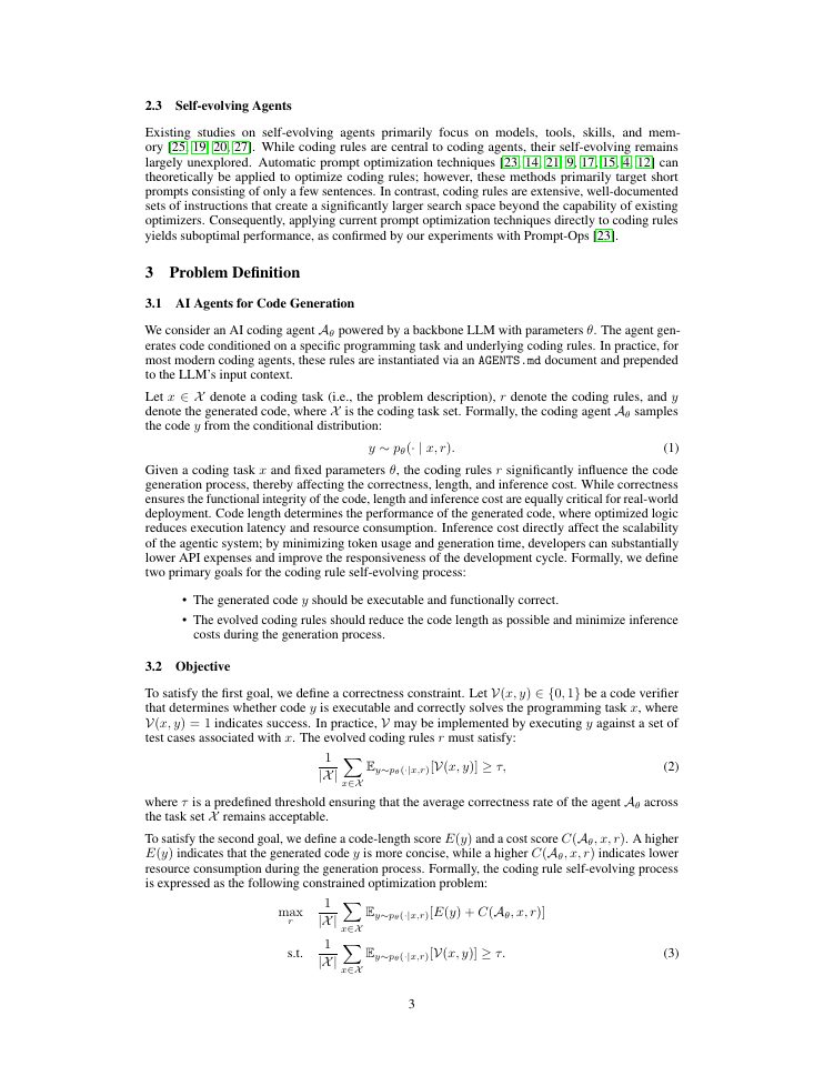 Page 3 of Self-Evolving Coding Rules for AI Coding Agents