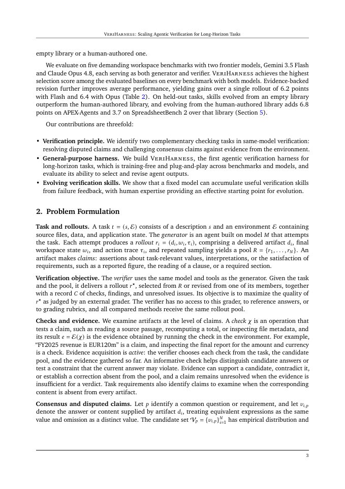 Page 3 of VeriHarness: Scaling Agentic Verification for Long-Horizon Tasks