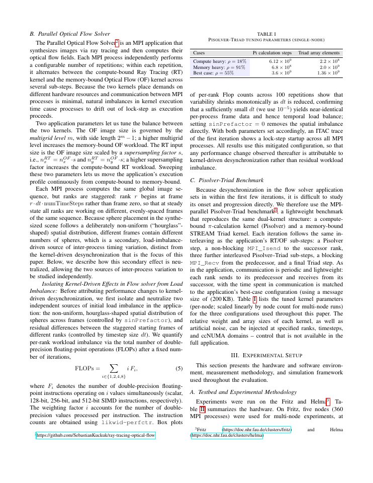 Page 3 of Exploiting the Interplay of Compute- and Memory-Bound kernels in MPI Applications