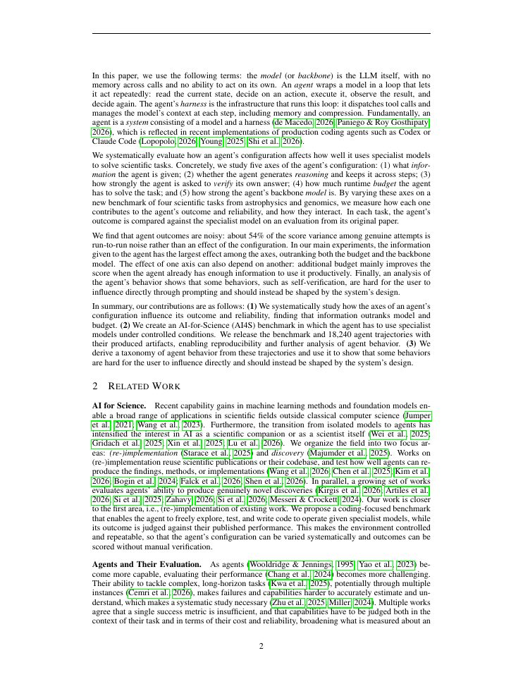 Page 2 of Agents Are Systems, Not Models: Rethinking Agentic Evaluation
