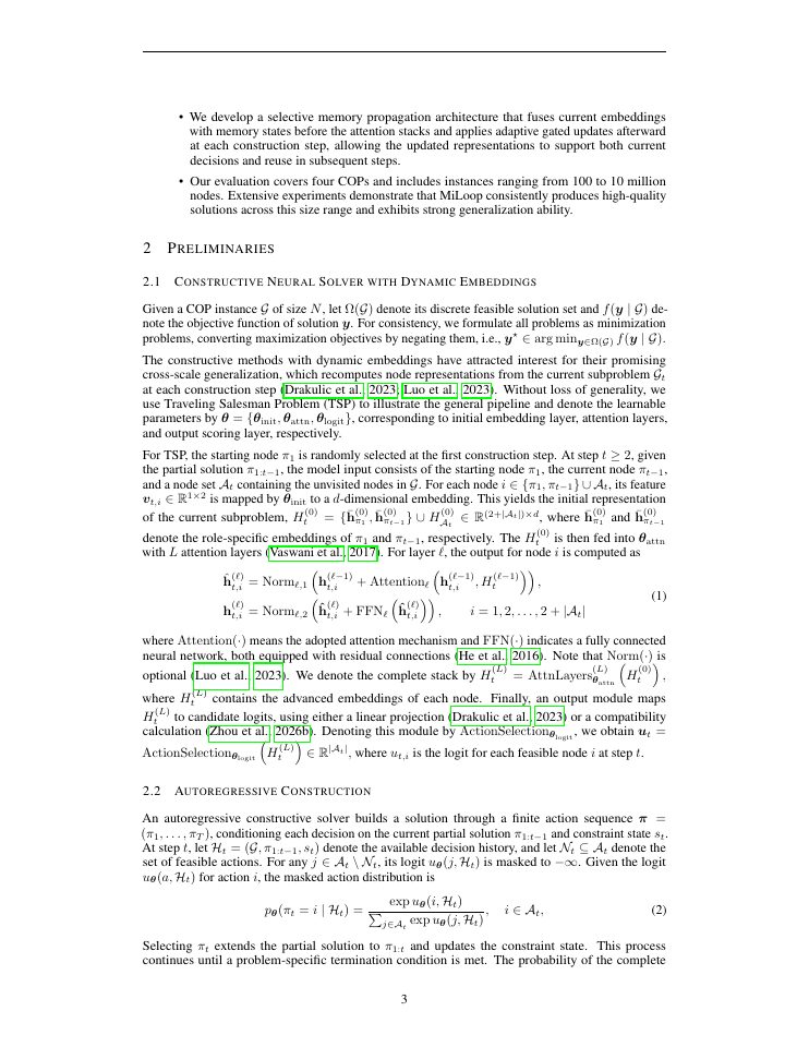 Page 3 of MiLoop: Selective Memory Propagation for Neural Combinatorial Optimization