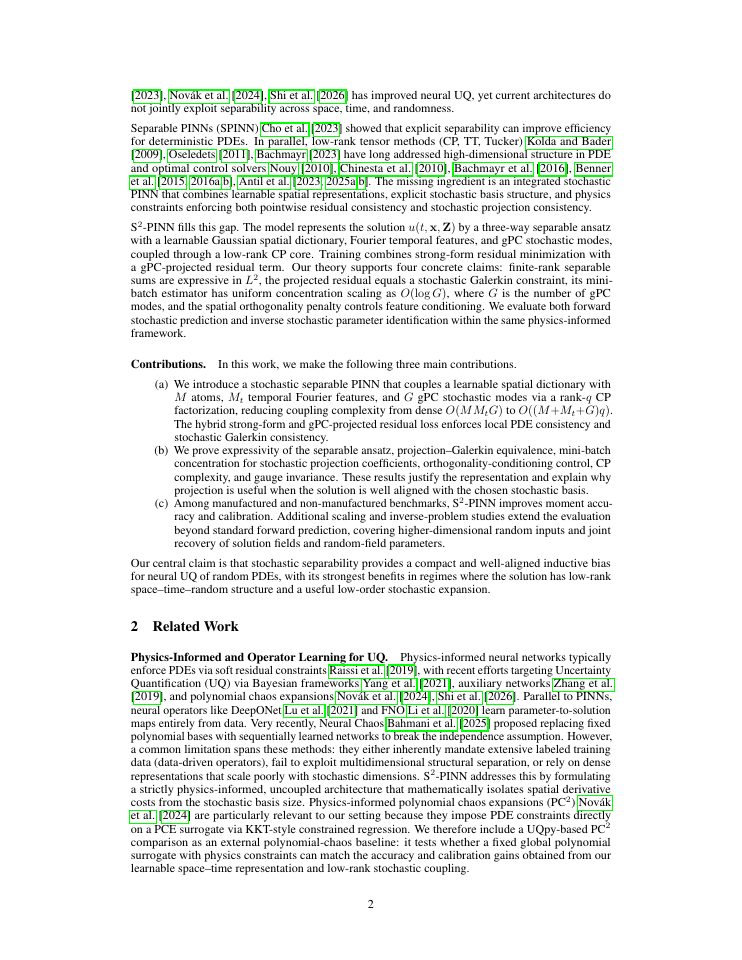 Page 2 of S$^{2}$-PINN: Stochastic Separable Physics-Informed Neural Networks