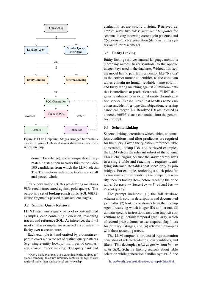 Page 3 of From Benchmarks to Production: A Text-to-SQL System for Complex Financial Data