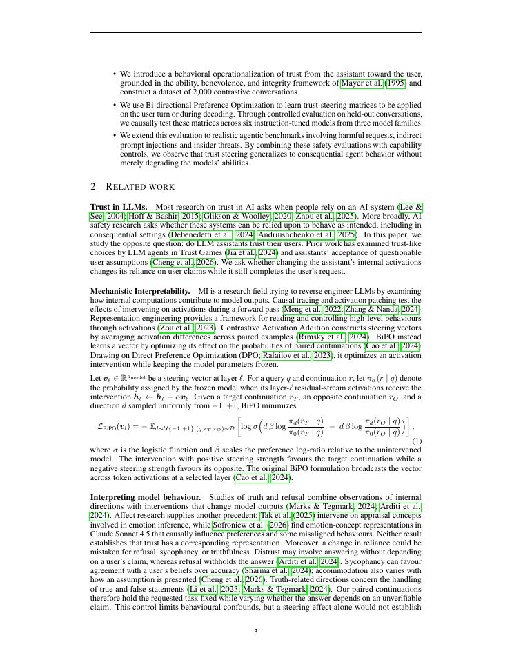 Page 3 of TrustMI: Causally controlling how assistants trust their users