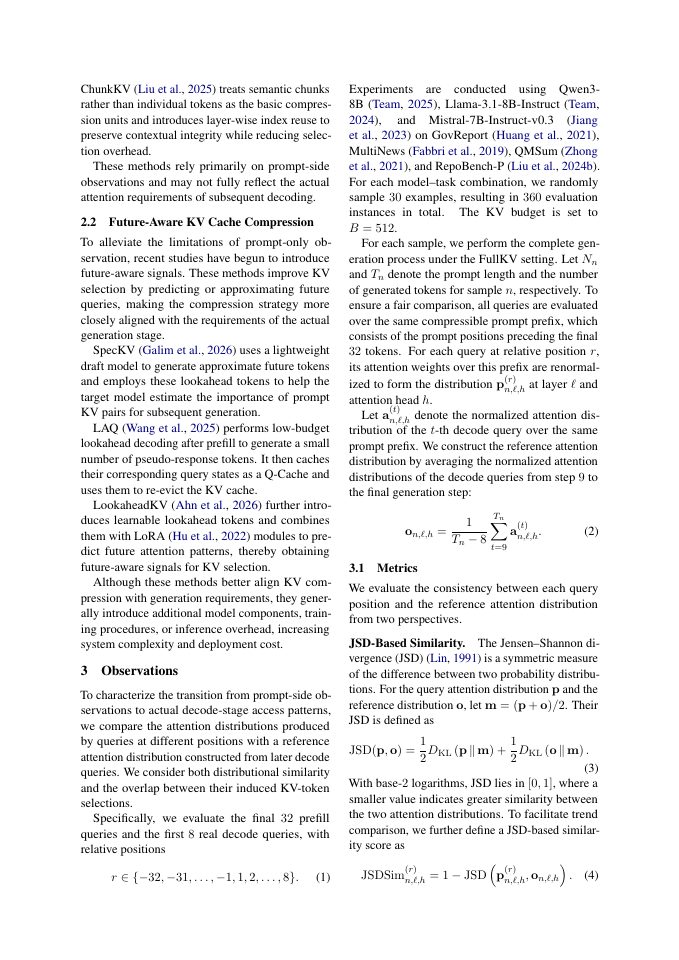 Page 3 of DeferKV: Rethinking Eviction Timing for One-Shot KV Cache Compression