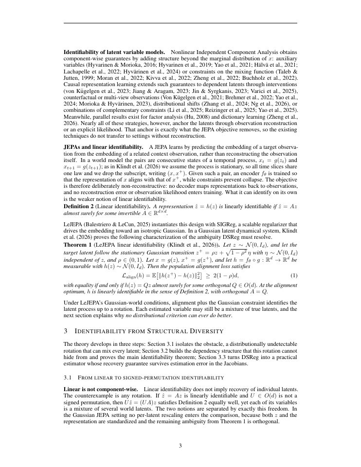 Page 3 of DSReg: Provably Recovering Individual World Latents without Reconstruction