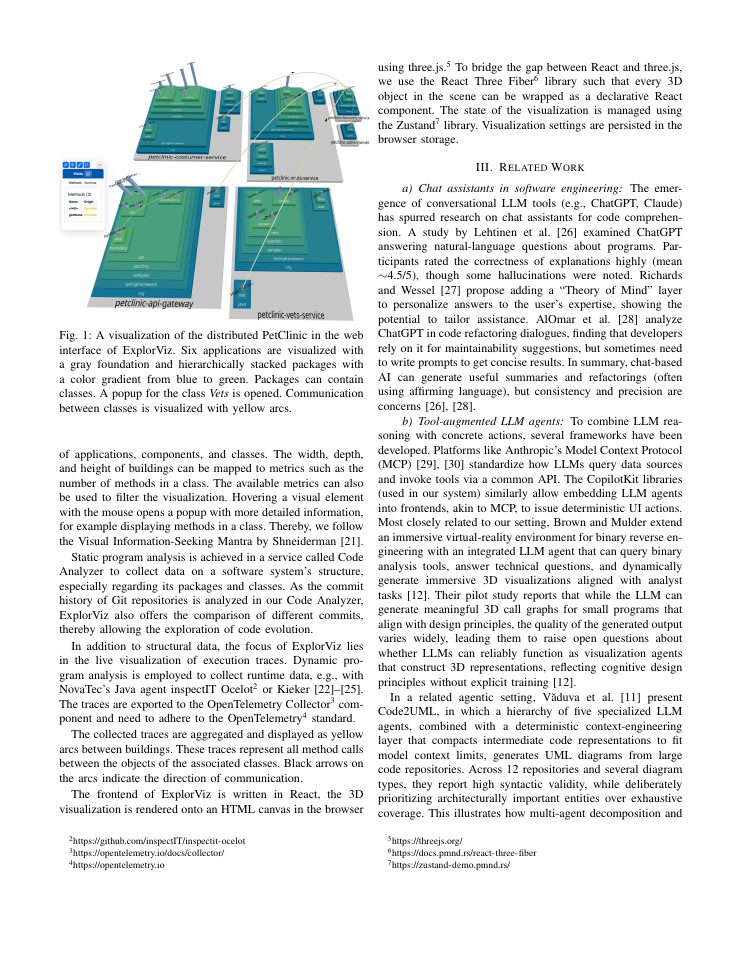 Page 2 of A Chat Assistant for Software Exploration in a 3D Software Visualization